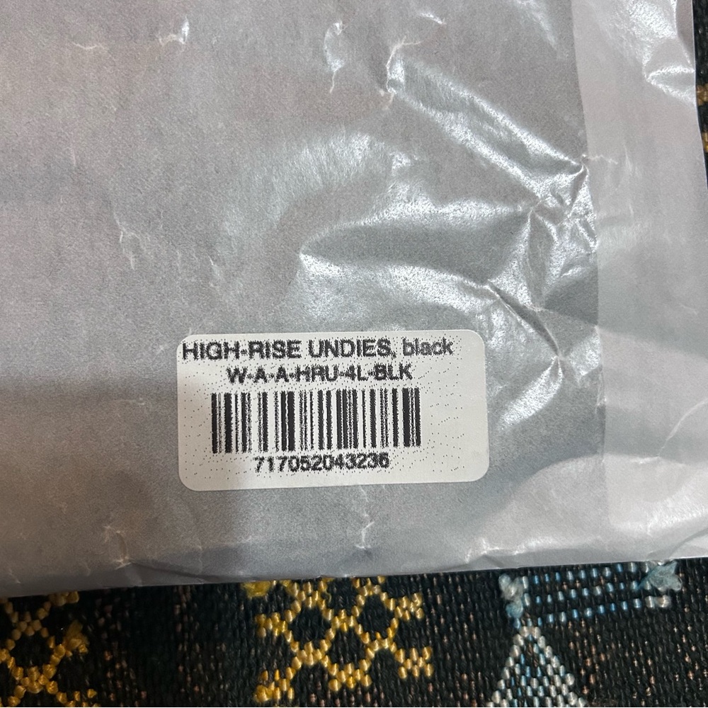 NWT Arq High Rise Undie in Black size 4x - Picture 10 of 10